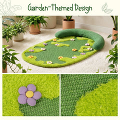 Wildflower Garden Cat Scratcher Mat
