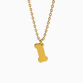 Teeny Tiny Dog Bone Necklace