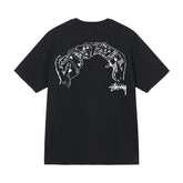 Stusy 2025 New 8 Men's and Women's Short sleeved T-shirt Summer Black and White Men's T-shirt Loose 270g (4)