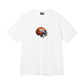 Stusy 2025 New 8 Men's and Women's Short sleeved T-shirt Summer Black and White Men's T-shirt Loose 270g (37)