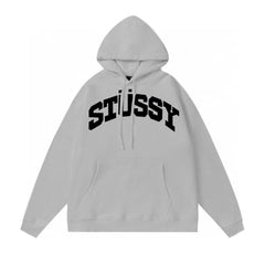 Original autumn and winter new trendy brand Sutu West classic letter print parade hooded sweatshirt jacket (26)