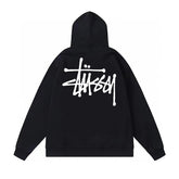 Original autumn and winter new trendy brand Sutu West classic letter print parade hooded sweatshirt jacket (1)