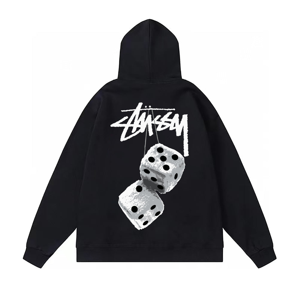 Original autumn and winter new trendy brand Sutu West classic letter print parade hooded sweatshirt jacket (14)