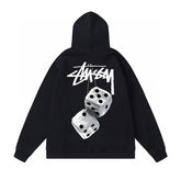 Original autumn and winter new trendy brand Sutu West classic letter print parade hooded sweatshirt jacket (14)