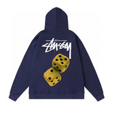 Original autumn and winter new trendy brand Sutu West classic letter print parade hooded sweatshirt jacket (15)