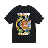 Quality of Foreign Trade 2025 New Stusey Short Sleeve T-shirt 270g Heavy Weight High Quality Men and Women (12)