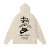 Original autumn and winter new trendy brand Sutu West classic letter print parade hooded sweatshirt jacket (8)