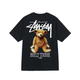 Stusy 2025 New 8 Men's and Women's Short sleeved T-shirt Summer Black and White Men's T-shirt Loose 270g (5)