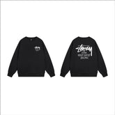 Cross border black 8 dice hoodie for autumn and winter, men's and women's round neck looped long sleeved hoodie, pure cotton outer (1)