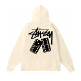 Original autumn and winter new trendy brand Sutu West classic letter print parade hooded sweatshirt jacket (22)