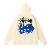 Original autumn and winter new trendy brand Sutu West classic letter print parade hooded sweatshirt jacket (23)