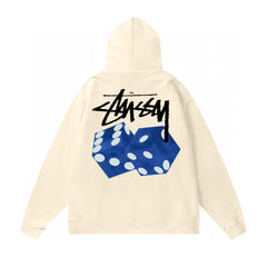 Original autumn and winter new trendy brand Sutu West classic letter print parade hooded sweatshirt jacket (23)