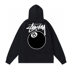 Original autumn and winter new trendy brand Sutu West classic letter print parade hooded sweatshirt jacket (2)