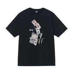Quality of Foreign Trade 2025 New Stusey Short Sleeve T-shirt 270g Heavy Weight High Quality Men and Women (31)
