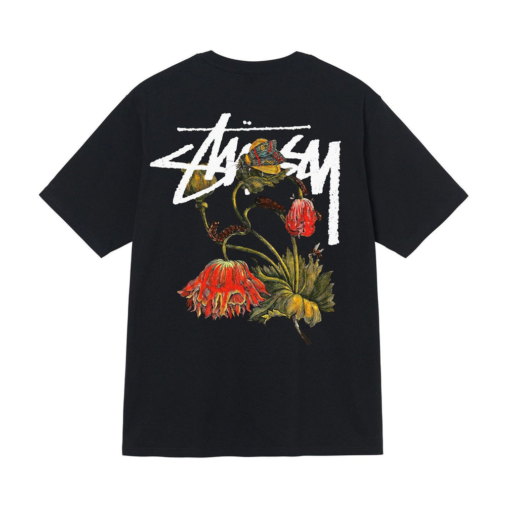 Stusy 2025 New 8 Men's and Women's Short sleeved T-shirt Summer Black and White Men's T-shirt Loose 270g (20)