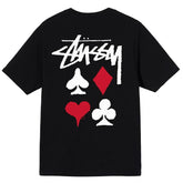 Stusy 2025 New 8 Men's and Women's Short sleeved T-shirt Summer Black and White Men's T-shirt Loose 270g (12)