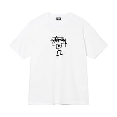 Stusy 2025 New 8 Men's and Women's Short sleeved T-shirt Summer Black and White Men's T-shirt Loose 270g (38)