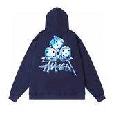 Autumn and winter new trendy brand Sutu West classic letter print parade hooded sweatshirt jacket cross-border (4)