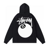Original autumn and winter new trendy brand Sutu West classic letter print parade hooded sweatshirt jacket (3)