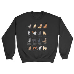 Cute Cat Breeds Sweatshirt