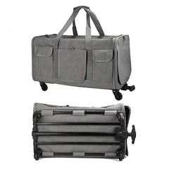 Portable and Foldable Pet Trolley Case