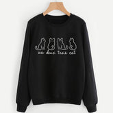 Un Deux Trois Cat Sweatshirt
