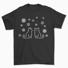 Winter Wonderland Cats T-Shirt