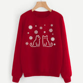 Winter Wonderland Cats Sweatshirt