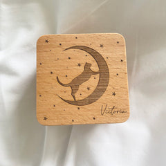 Engraved Wooden Keepsake Box