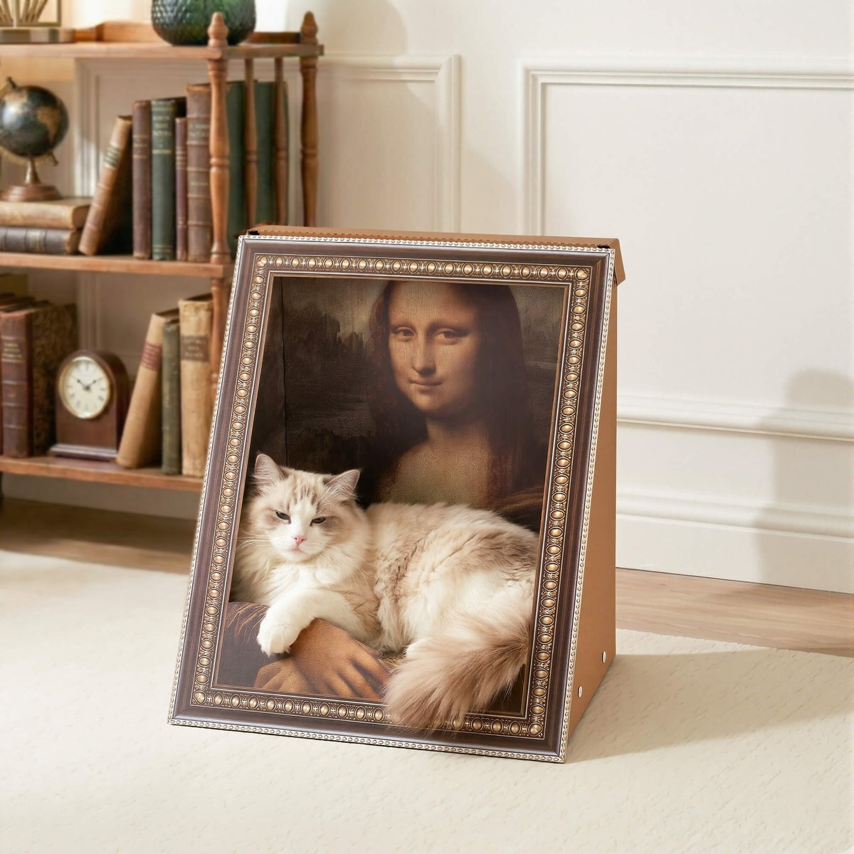 3D Retro Art Cat Scratcher