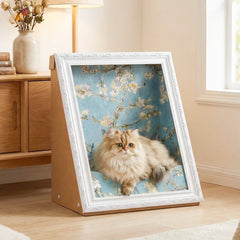 3D Retro Art Cat Scratcher