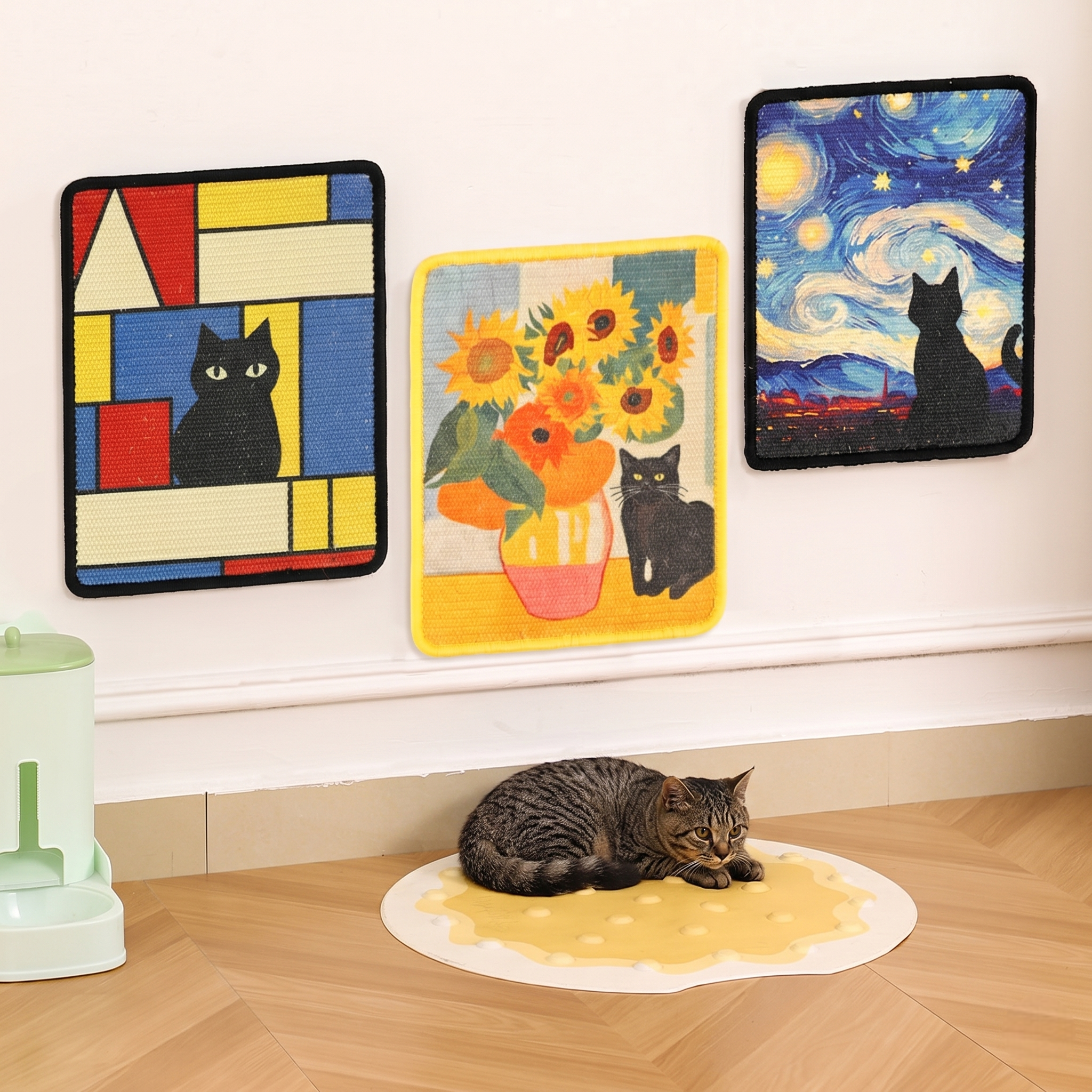 Living Canvas Cat Scratcher