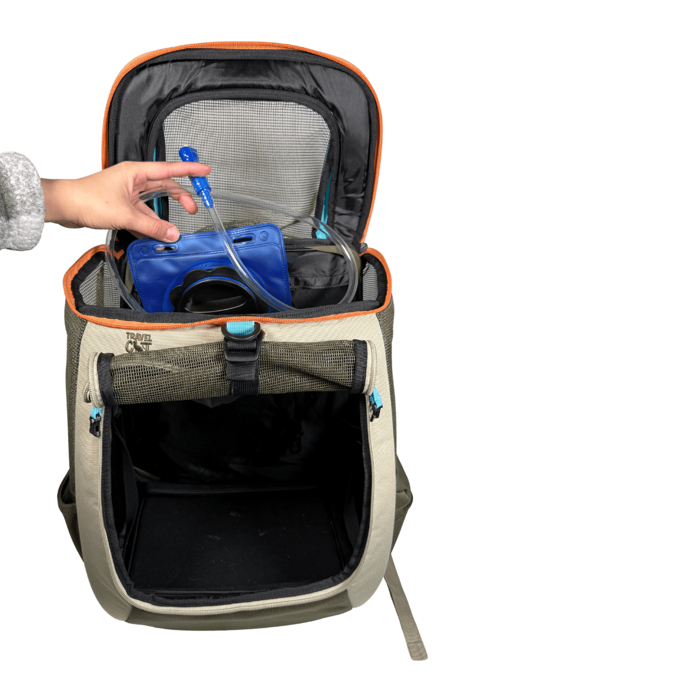 "The Navigator" Earth Convertible Cat Backpack for Adventurous Cats and Humans