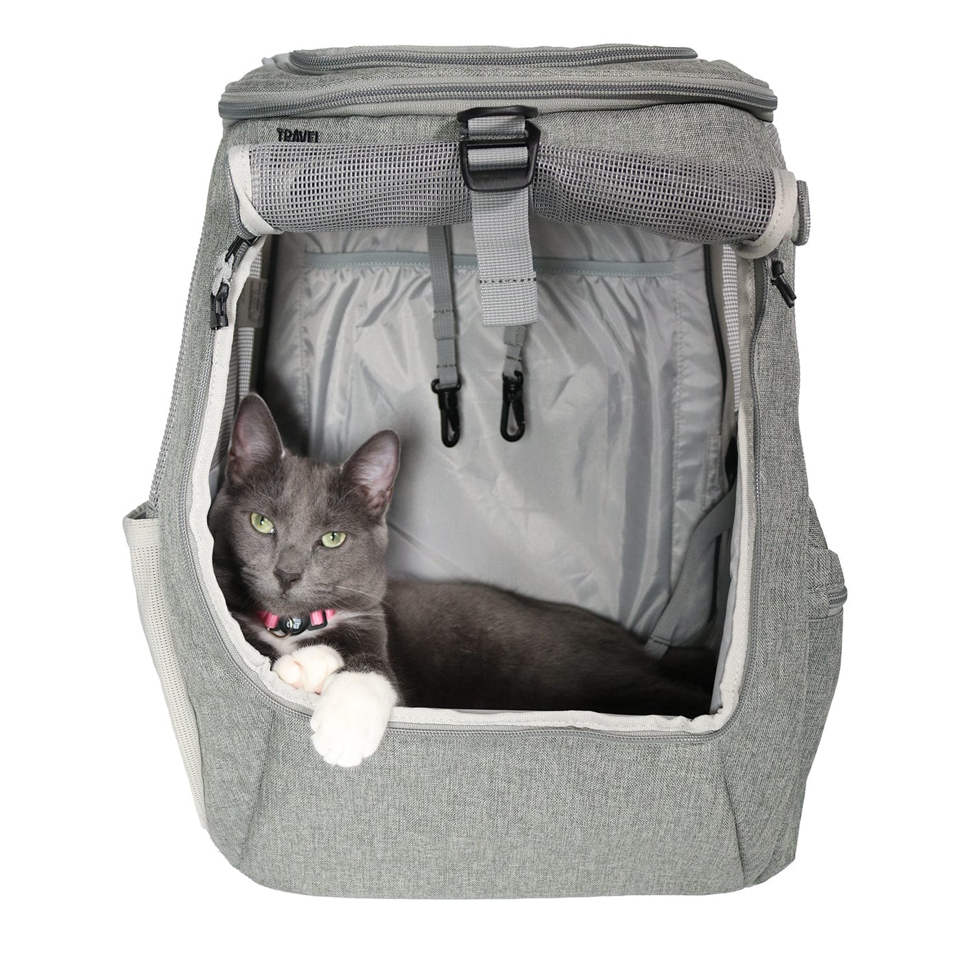 "The Navigator" Earth Convertible Cat Backpack for Adventurous Cats and Humans