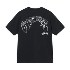 Stusy 2025 New 8 Men's and Women's Short sleeved T-shirt Summer Black and White Men's T-shirt Loose 270g (4)
