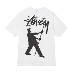 Stusy 2025 New 8 Men's and Women's Short sleeved T-shirt Summer Black and White Men's T-shirt Loose 270g (3)