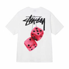 Quality of Foreign Trade 2025 New Stusey Short Sleeve T-shirt 270g Heavy Weight High Quality Men and Women (1)