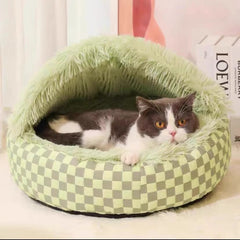 Pet Warm Diamond Quilt Closed Nest