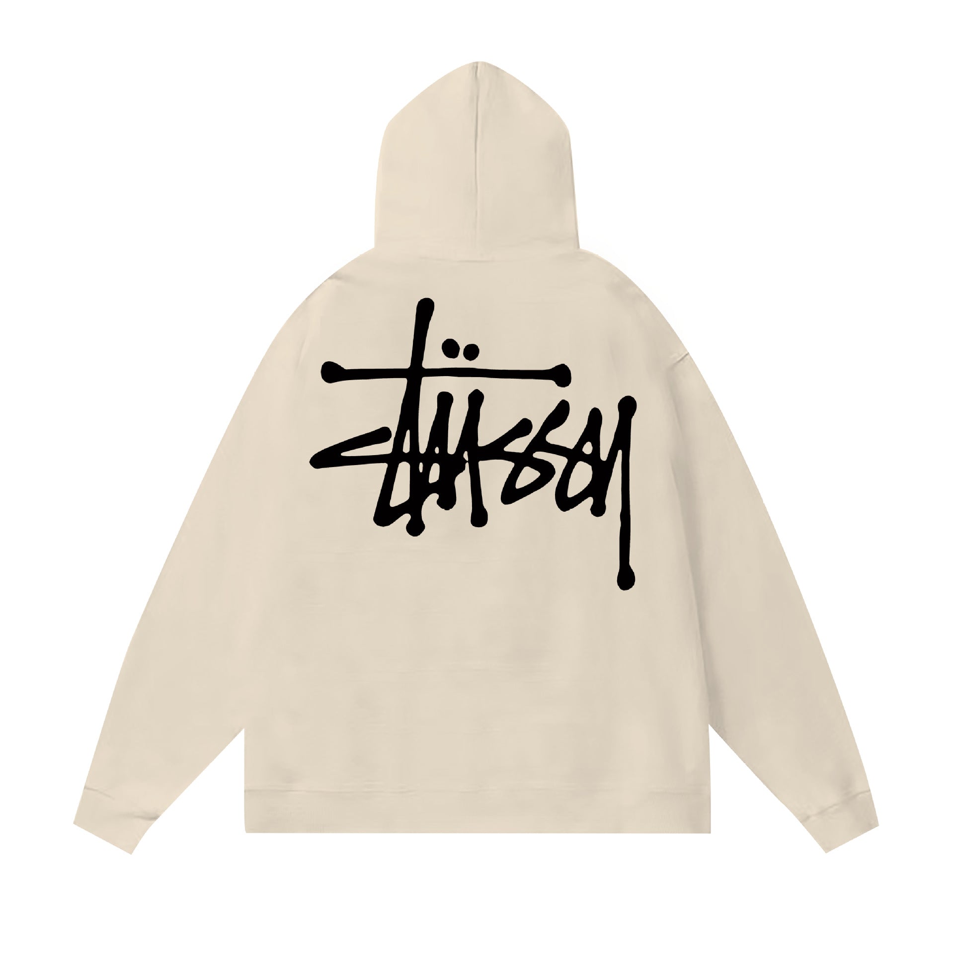 Original autumn and winter new trendy brand Sutu West classic letter print parade hooded sweatshirt jacket (1)