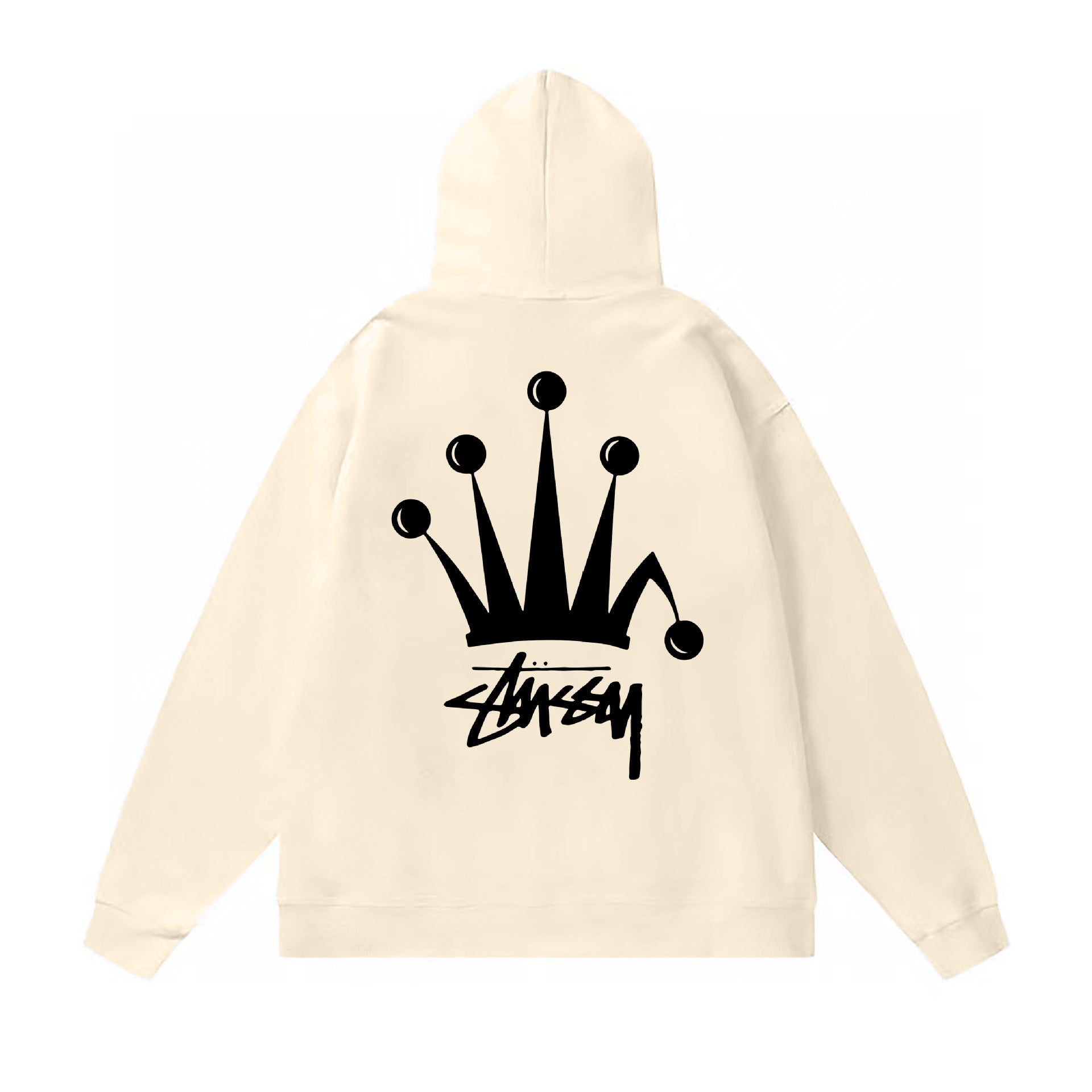 Original autumn and winter new trendy brand Sutu West classic letter print parade hooded sweatshirt jacket (18)