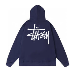 Original autumn and winter new trendy brand Sutu West classic letter print parade hooded sweatshirt jacket (2)