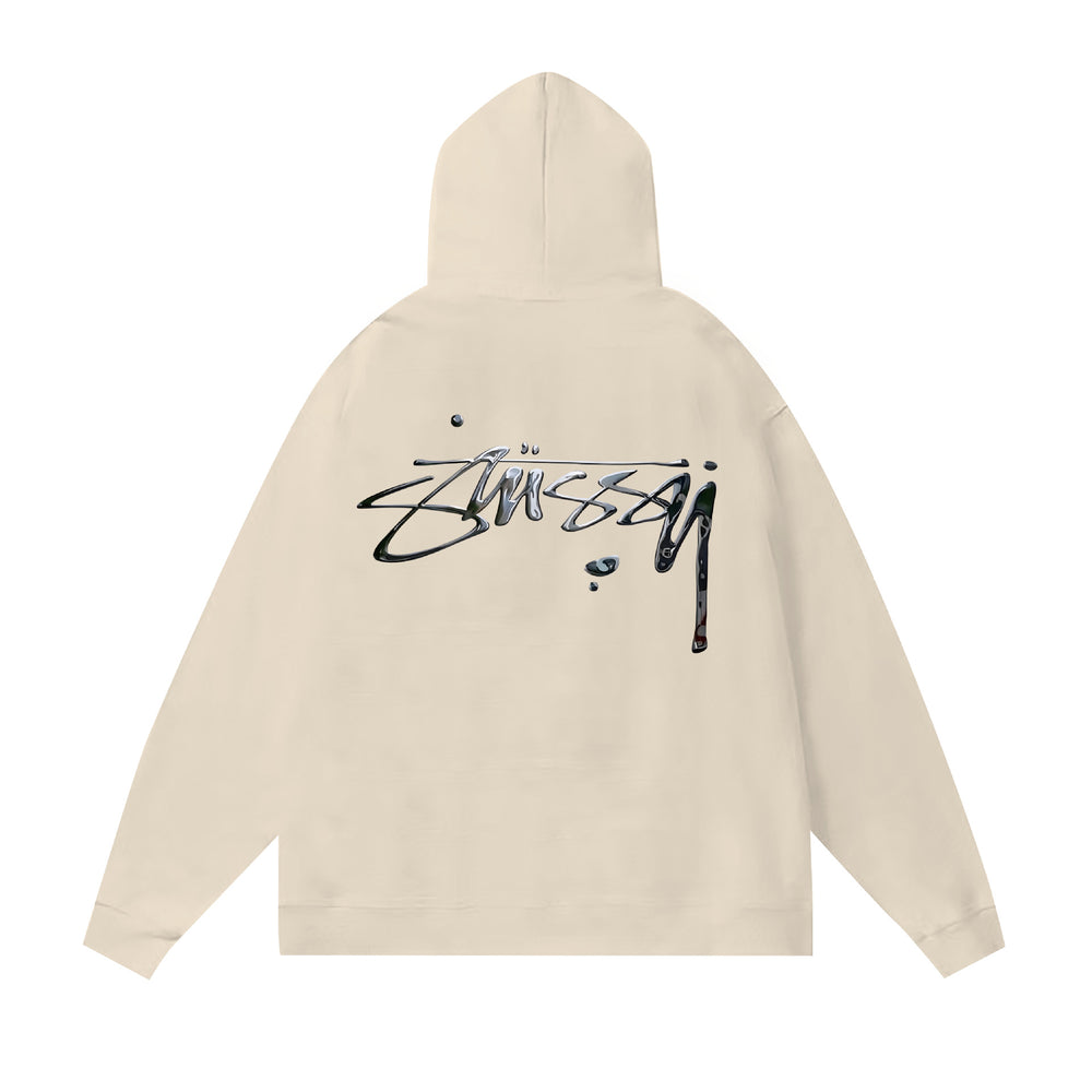 Original autumn and winter new trendy brand Sutu West classic letter print parade hooded sweatshirt jacket (13)