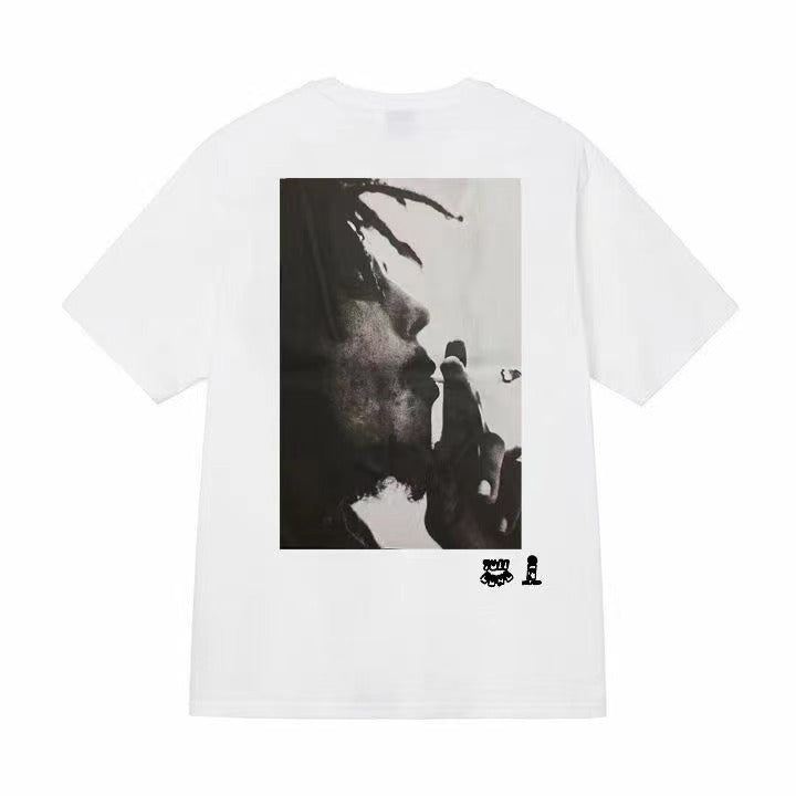 Quality of Foreign Trade 2025 New Stusey Short Sleeve T-shirt 270g Heavy Weight High Quality Men and Women (33)