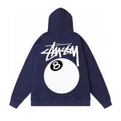 Original autumn and winter new trendy brand Sutu West classic letter print parade hooded sweatshirt jacket (4)