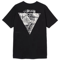 Stusy 2025 New 8 Men's and Women's Short sleeved T-shirt Summer Black and White Men's T-shirt Loose 270g (13)