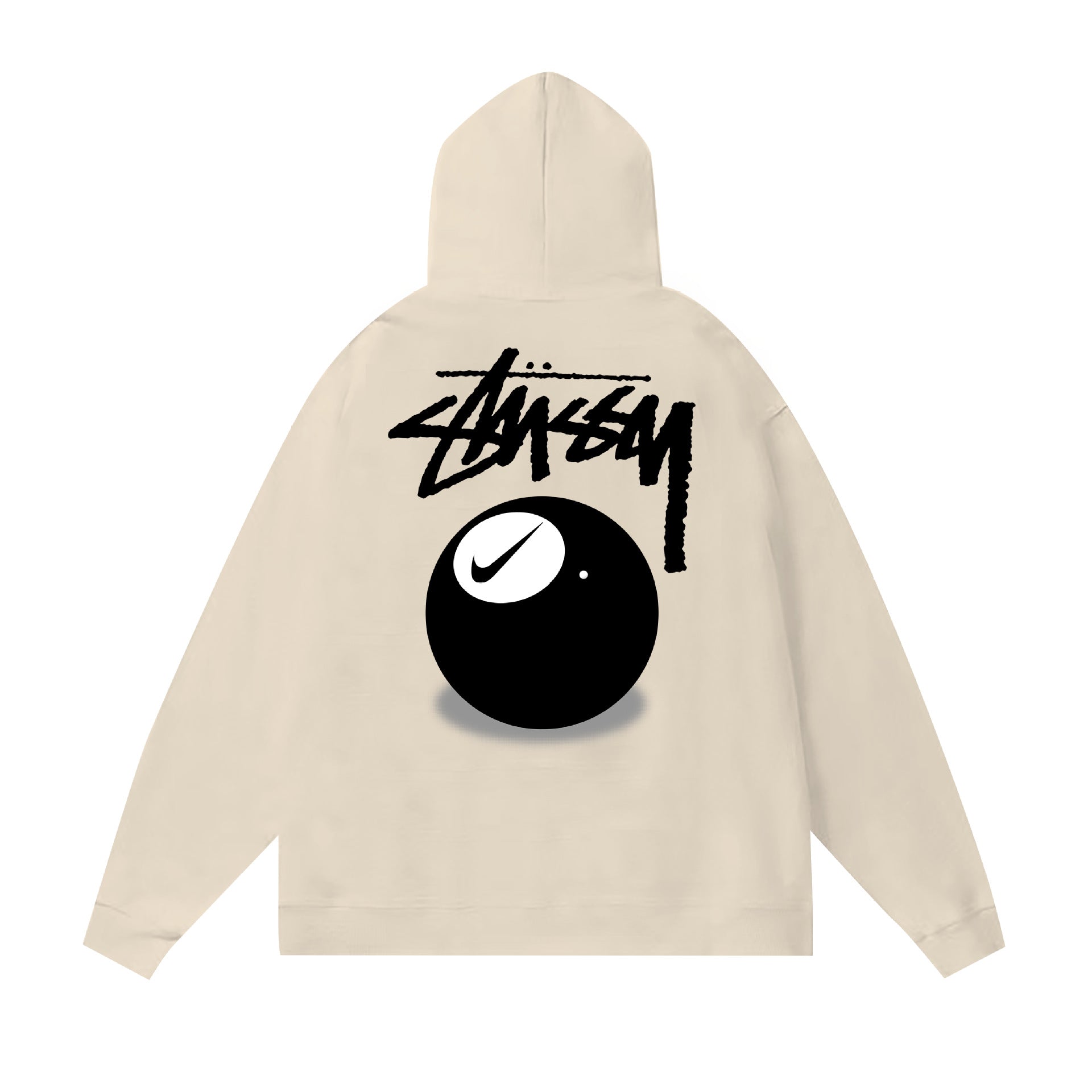 Original autumn and winter new trendy brand Sutu West classic letter print parade hooded sweatshirt jacket (7)