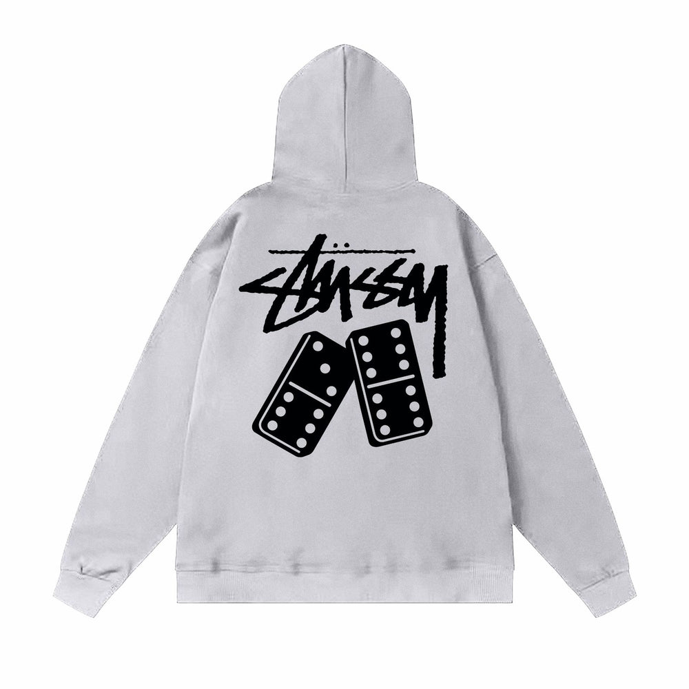 Original autumn and winter new trendy brand Sutu West classic letter print parade hooded sweatshirt jacket (21)