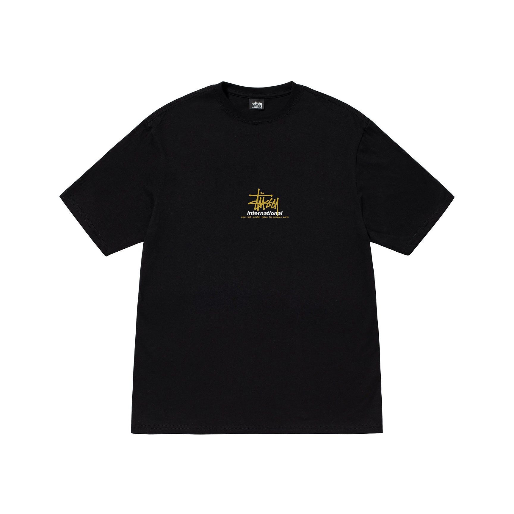Stusy 2025 New 8 Men's and Women's Short sleeved T-shirt Summer Black and White Men's T-shirt Loose 270g (7)
