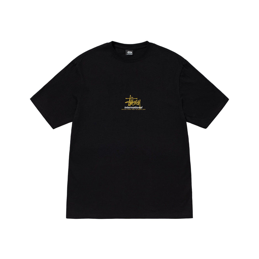 Stusy 2025 New 8 Men's and Women's Short sleeved T-shirt Summer Black and White Men's T-shirt Loose 270g (7)