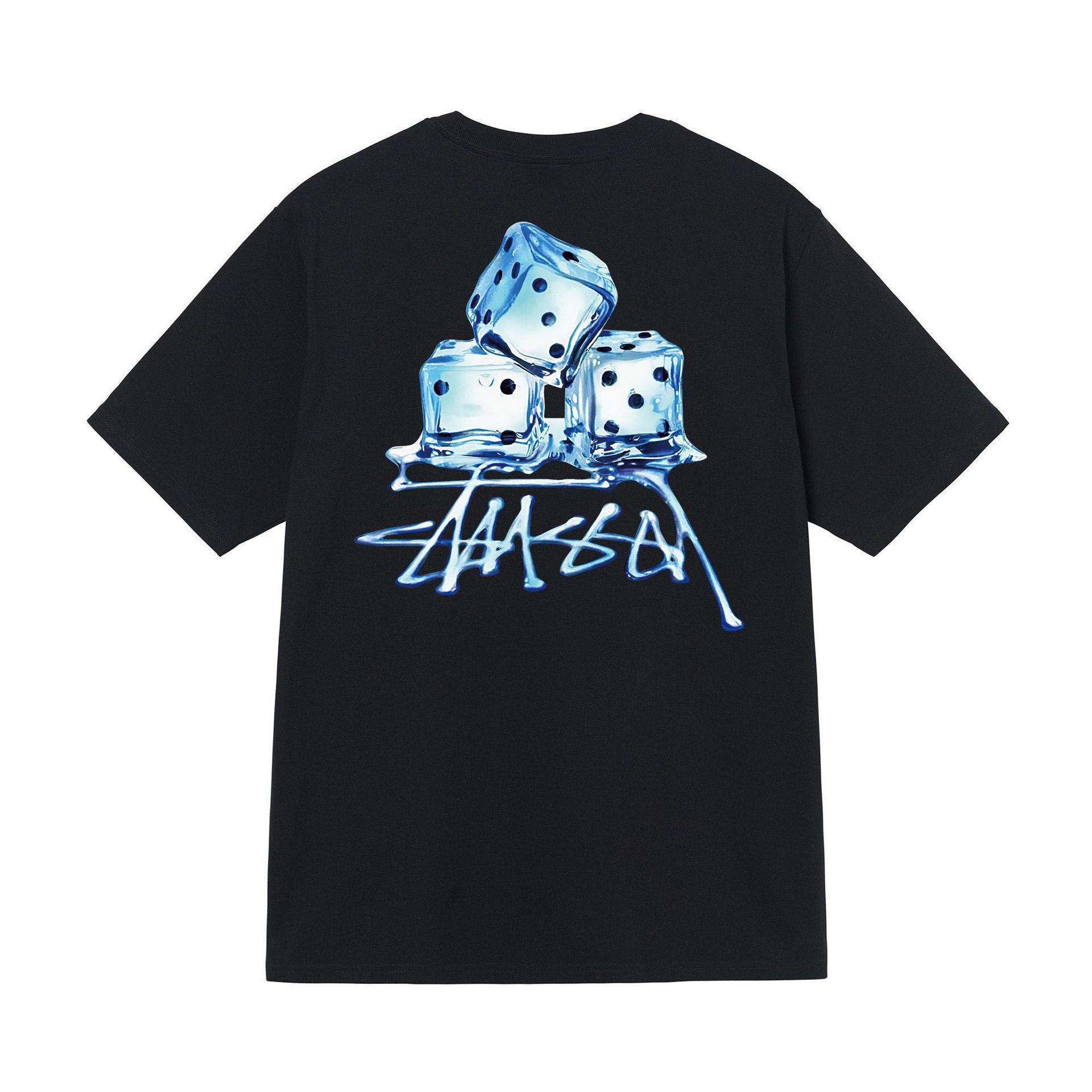Stusy 2025 New 8 Men's and Women's Short sleeved T-shirt Summer Black and White Men's T-shirt Loose 270g (22)